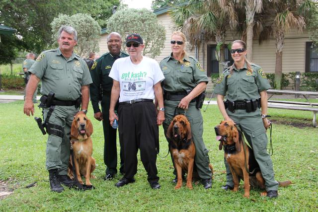 BSO Welcomes Two Jimmy Ryce Bloodhounds To Its Search And Rescue Team